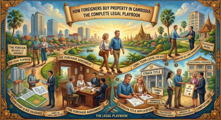 How Foreigners Buy Property in Cambodia: The Complete Legal Playbook
