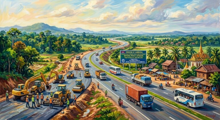 World Bank Backs $300 Million to Transform Cambodia’s Most Strategic Road Corridor